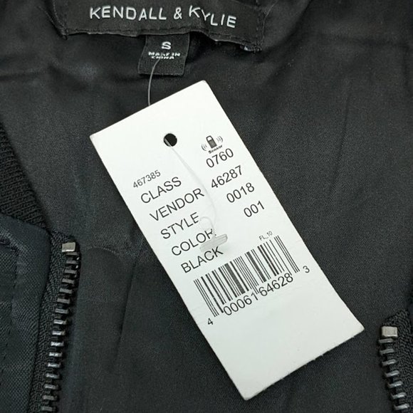 Kendall & Kylie Wild at Heart TIGER Satin Bomber Varsity Jacket PacSun NEW - NWT - Picture 9 of 15